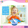 China Wholesale Kids Soup Suction Feeding Baby Training Bowl With Spoon